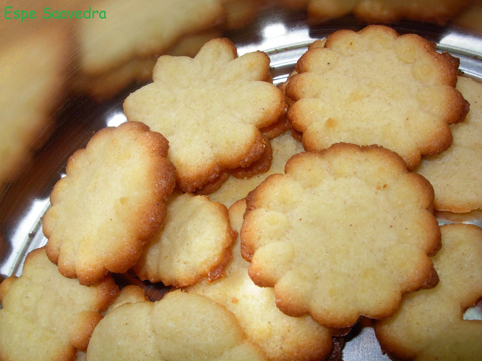 Espe Saavedra, en la cocina: GALLETAS DE MANTEQUILLA